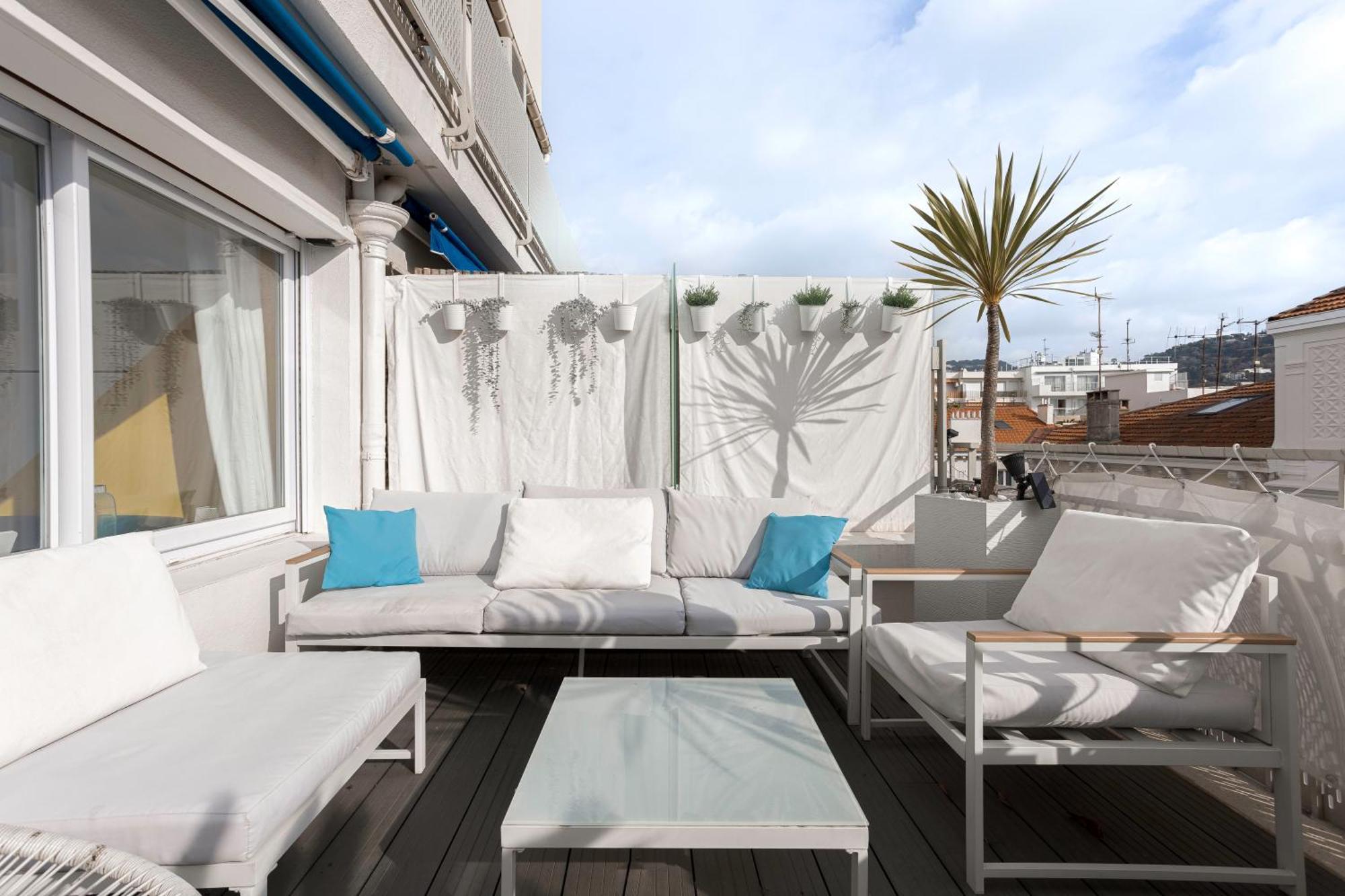 Cannes Bliss - 12Mn A Pied Du Palais, 5Mn Plages, Clim, Terrasse Exteriör bild